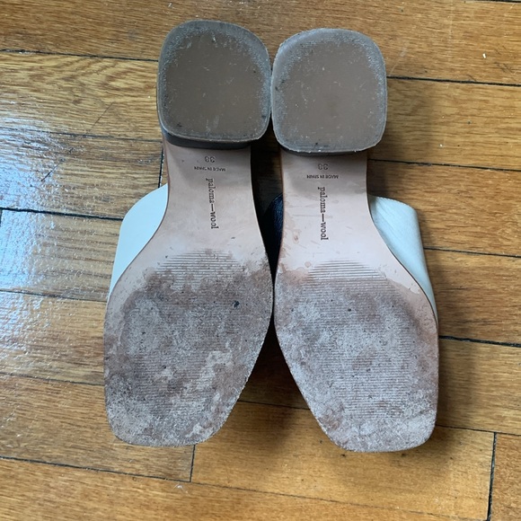 Paloma Wool Black and White Yin-Yang Mules - Picture 2 of 3